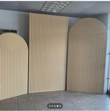 Fluted Arch walls