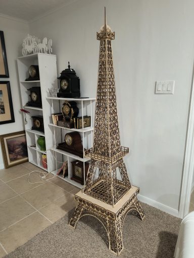 Eiffel Tower Laser cut